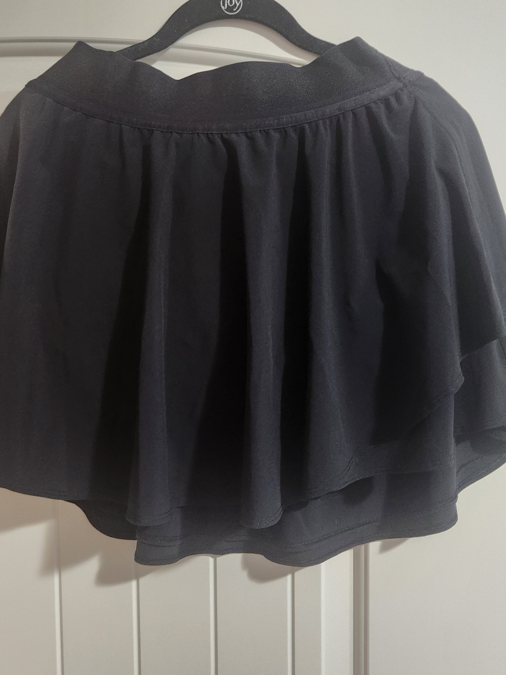 lululemon athletica Black Layered Skater Circle Skirt